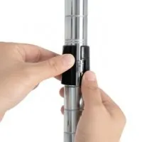 Vogue Spare Blk Shelf Clip For All Chrome Shelving