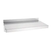 Vogue Wall Shelf With Brackets St/st - 600x300mm
