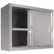 Vogue St/st Wall Cupboard - 600x1200x300mm