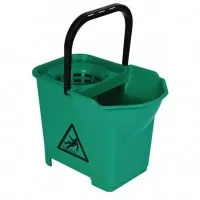 Jantex Mop Bucket Complete Green - 3 Parts