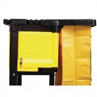 Rubbermaid Locking Cabinet For L658 Trolley