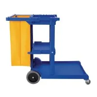 Jantex Cleaning Trolley Blue
