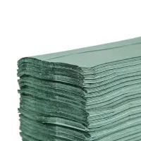 Jantex Green Z Fold Hand Towels 1ply (pack 15 X 200sheets)