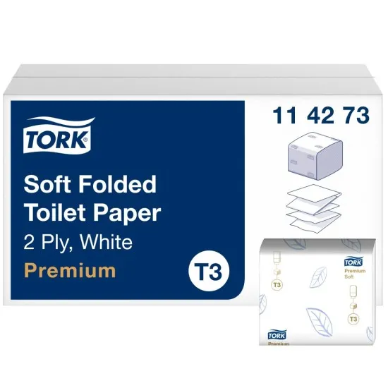 Tork White Bulk Pack Toilet Tissue 250 Sheets (box 30)