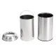 Bolero Bullet Bin With Open Lid St/st - 40ltr