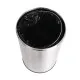 Bolero Bullet Bin With Open Lid St/st - 40ltr