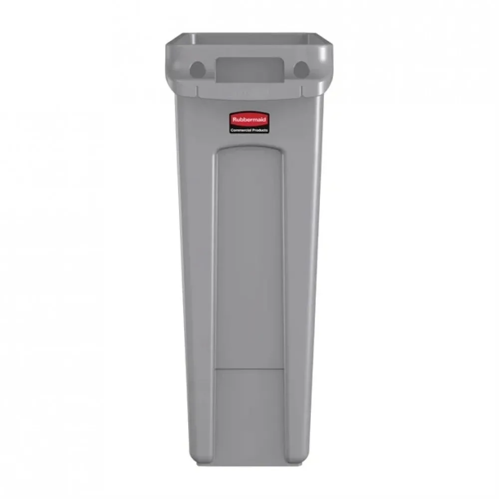 Rubbermaid Slim Jim Bin Grey - 87ltr