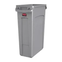 Rubbermaid Slim Jim Bin Grey - 87ltr