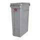 Rubbermaid Slim Jim Bin Grey - 87ltr on a White Background