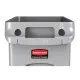 Rubbermaid Slim Jim Bin Grey - 87ltr on a White Background