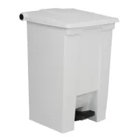 Rubbermaid Step On Container White - 45.5ltr