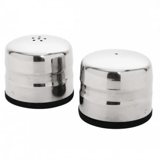 Stainless Steel Mini Salt & Pepper Shaker Set
