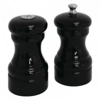 Olympia Salt & Pepper Set Blk - 100mm 4''