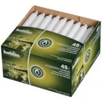 Bistro Candle White 7'' X 45