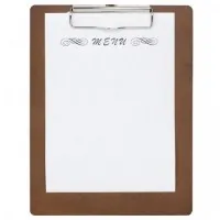 Olympia Wooden Menu Clipboard A5 - 245x185mm