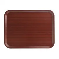 Cambro Cafeteria Tray Mahogany - 330x430mm