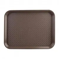 Kristallon Foodservice Tray Dark Brown - 350x450mm