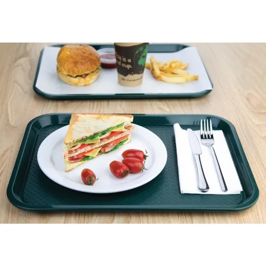 Kristallon Foodservice Tray Forest Green - 350x450mm