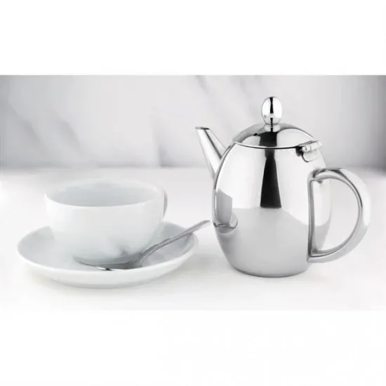 Olympia Richmond Teapot St/st - 500ml 18oz