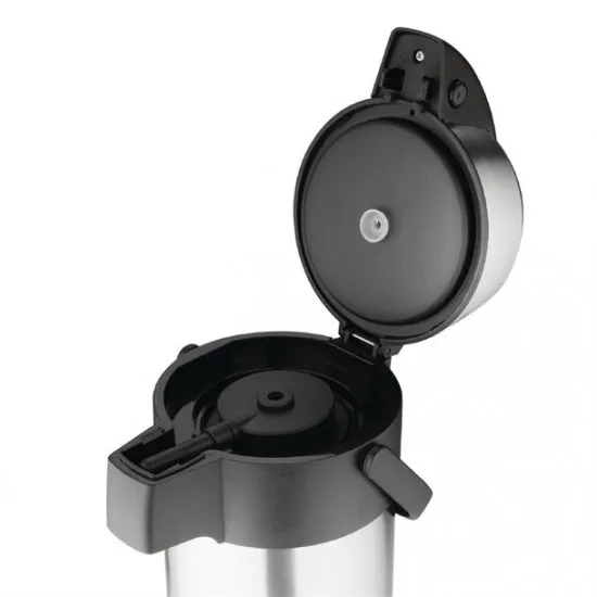 Olympia Pump Action Airpot St/st Double Wall - 3ltr 'tea'