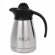 Stainless Steel Olympia Vacuum Jug Etched Milk''