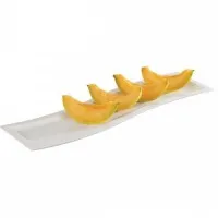 Aps Wave Platter Melamine White - Gn 2/4