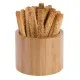 Olympia Bamboo Display Bowls/riser Set - 170(dia)x150(h)mm 6.75''x6 (set 3)