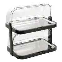 Double Stack Cooling Display Tray Roll Top - 440x320x440mm (includes 4 Coolers)