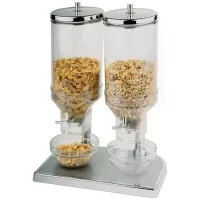 Cereal Dispenser Double 2 X 4.5ltr
