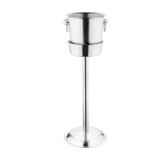 Wine Bucket Brushed St/st - 8pint