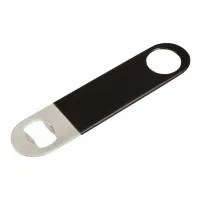 Bottle Opener Black Pvc Grip