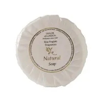 Natural Tissue Pleat Soap - 25g (pack 100)