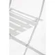 Bolero Grey Pavement Style Steel Chairs (pack 2)