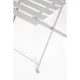 Bolero Grey Pavement Style Steel Chairs (pack 2)