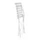 Bolero Grey Pavement Style Steel Chairs (pack 2)