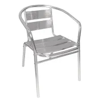 Bolero Armchair Alu. - 530x580x735mm (pack 4)
