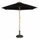 Bolero Blk Round 2500mm Dia Pulley Parasol