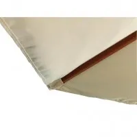 Bolero Cream Round 3000mm Dia Pulley Parasol