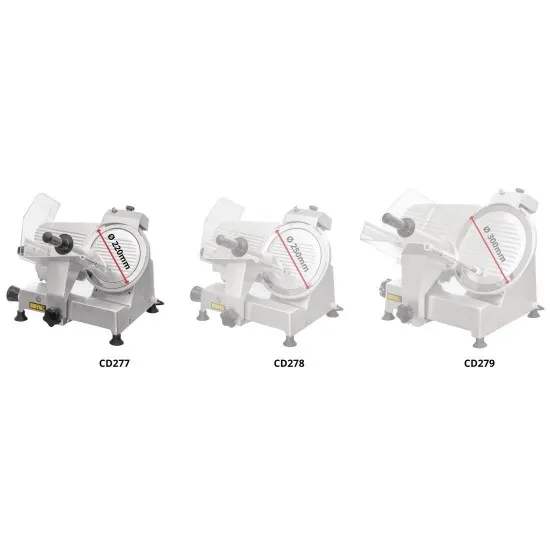 Buffalo Meat Slicer - 220mm