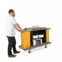 Jantex Housekeeping Trolley (standard) - 1460hx540dx990mmw
