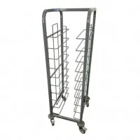 Tray Clearing Trolley - 10 Level Fully Welded (b2b)