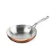 Vogue Tri-wall Copper Fry Pan - 240x50mm