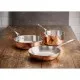 Vogue Tri-wall Copper Fry Pan - 240x50mm