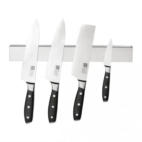 Vogue St/st Magnetic Knife Rack - 360mm 14''