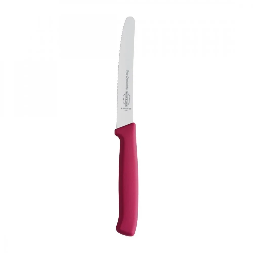 Dick Pro Dynamic Serrated Utility Knife Pink- 11cm