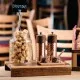 Set of 2 Olympia 150mm Copper Mills With Wood Tops
