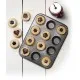 Masterclass Crusty Bake Non-stick Shallow Baking Pan Twelve Hole - 32x24cm