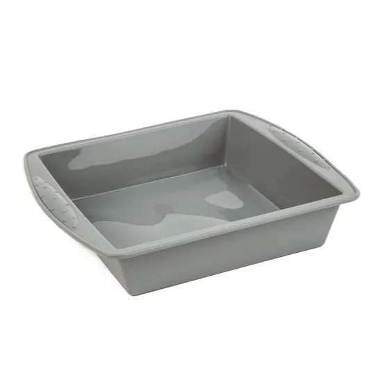 Vogue Flexible Silicone Square Bake Pan - 245x245mm