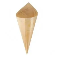 Fiesta Green Poplar Wooden Cone 170mm X 100