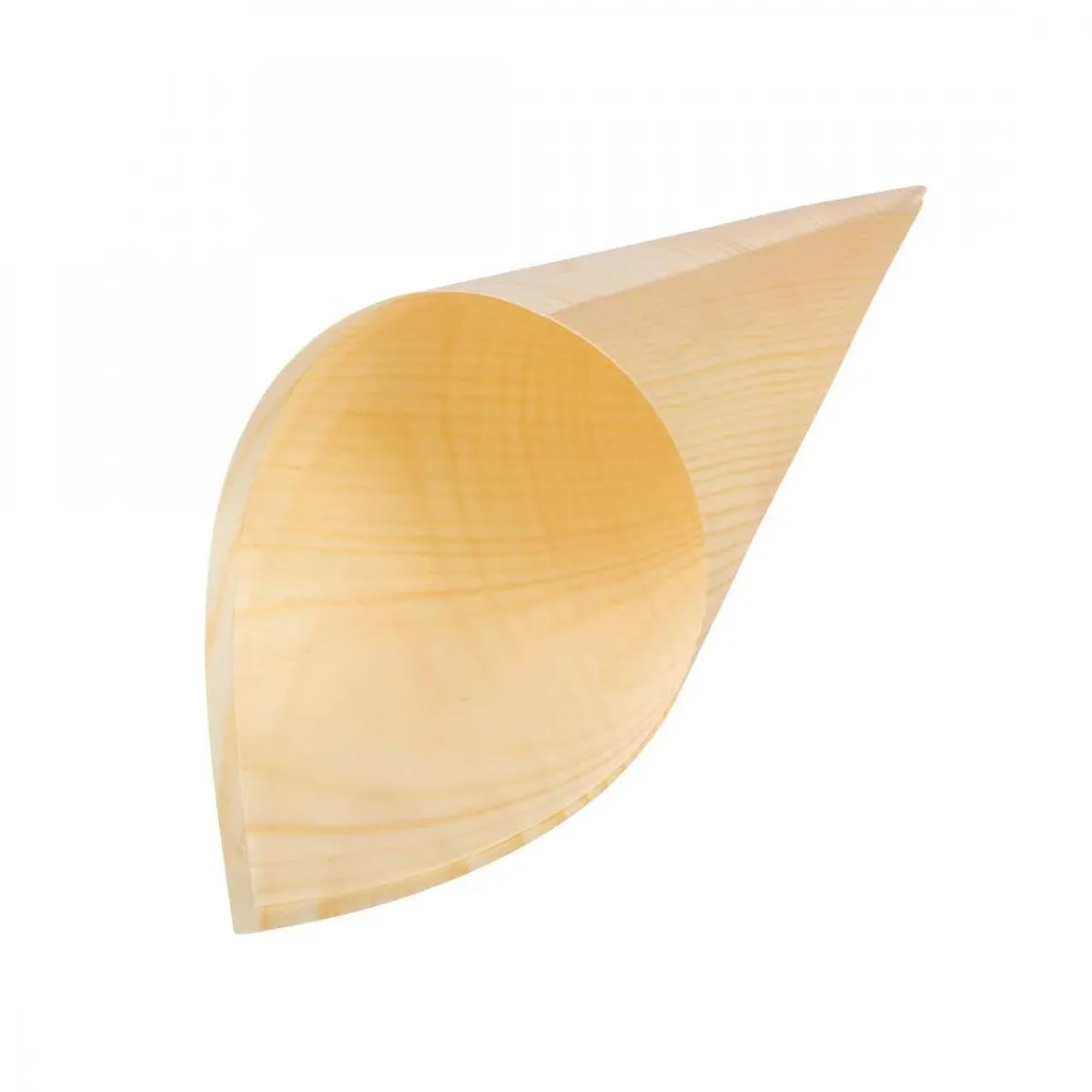 Fiesta Green Poplar Wooden Cone 170mm X 100